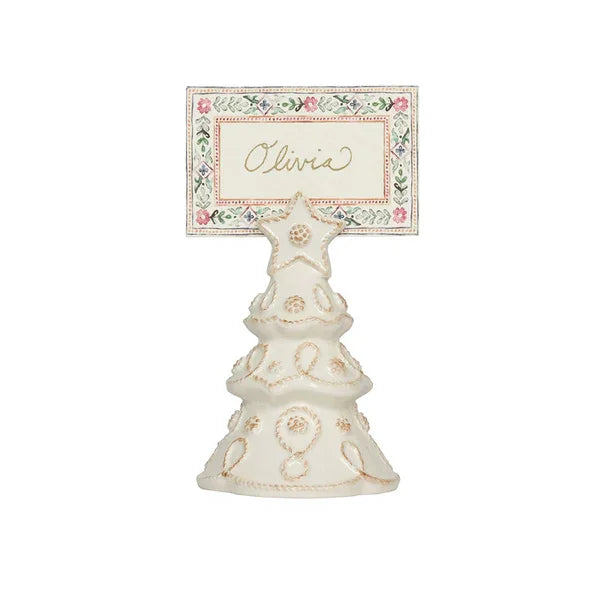 Juliska Berry & Thread Tree Place Card Holder Set/4 - Whitewash - Marcel’s Culinary Experience