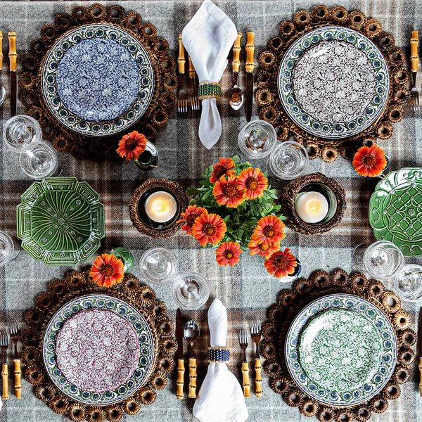 Juliska Veronica Beard Bohemian Vine Plates Set of 4 | Marcel's