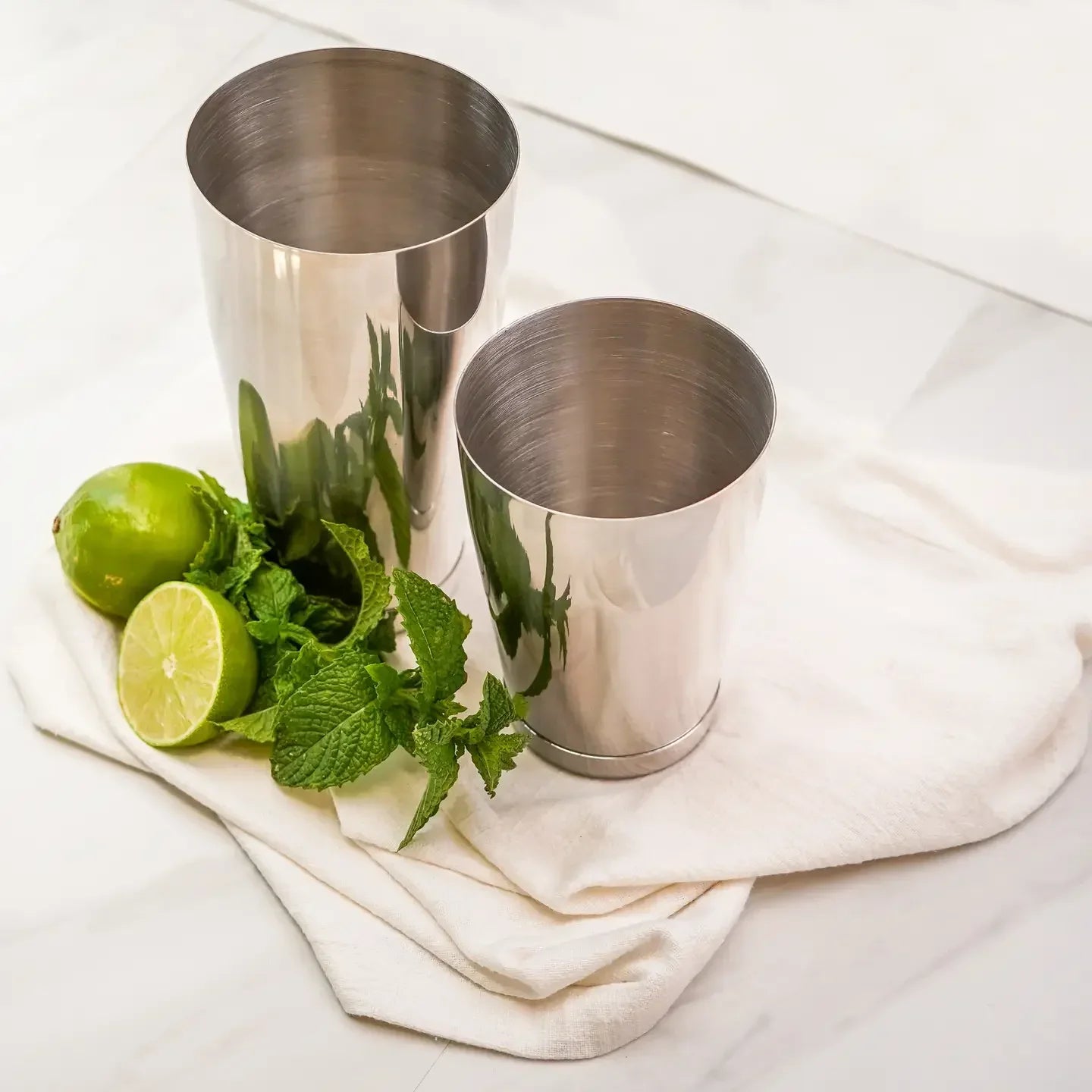 Stainless Steel Boston Shaker - Weighted - Marcel’s Culinary Experience