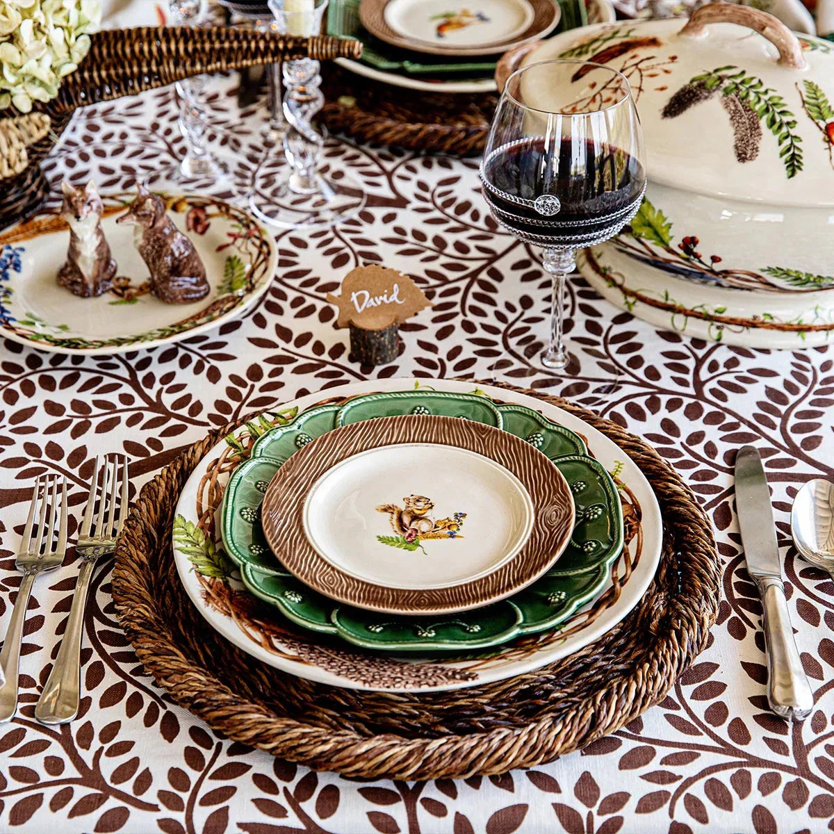 Juliska Forest Walk Side/Cocktail Plates Set/4 - Marcel’s Culinary Experience