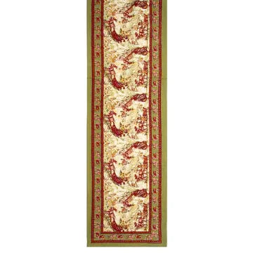 Couleur Nature Renne Reindeer Red & Green Runner 16"x90" - Marcel’s Culinary Experience