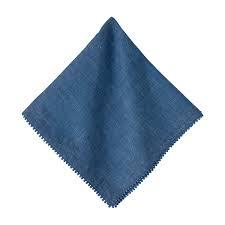 Juliska Berry Trim Napkin - Navy - Marcel’s Culinary Experience