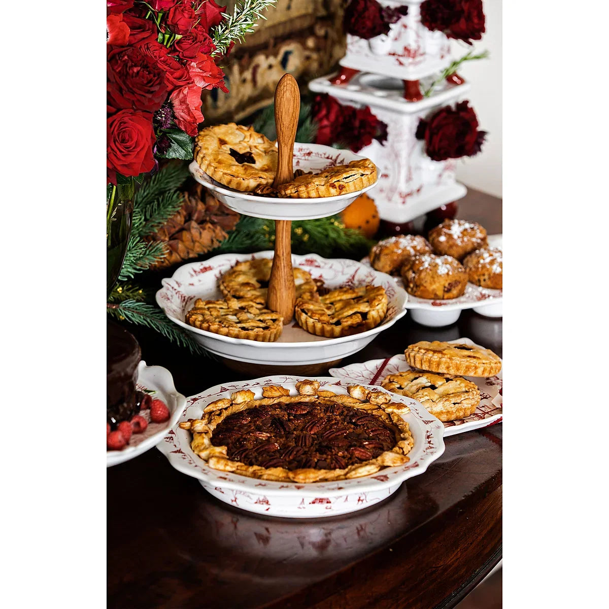 Juliska Country Estate Winter Frolic Pie Dish - Marcel’s Culinary Experience
