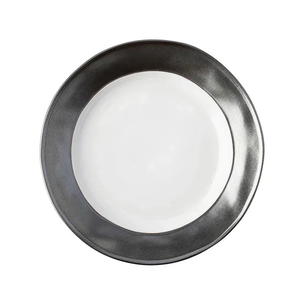 Juliska Emerson Desert/Salad Plate - White/Pewter - Marcel’s Culinary Experience