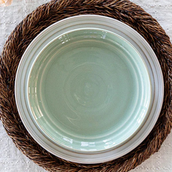 Juliska Bilbao Side/Cocktail Plate - Sage - Marcel’s Culinary Experience