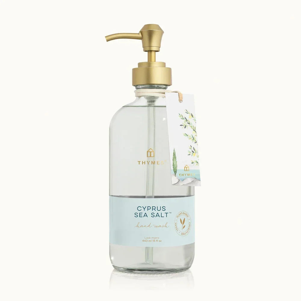 Thymes Cyprus Sea Salt Large Hand Wash - Marcel’s Culinary Experience