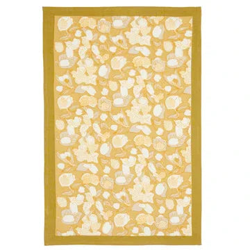 Couleur Nature Forest Harvest Tea Towel Grey & Mustard - Marcel’s Culinary Experience