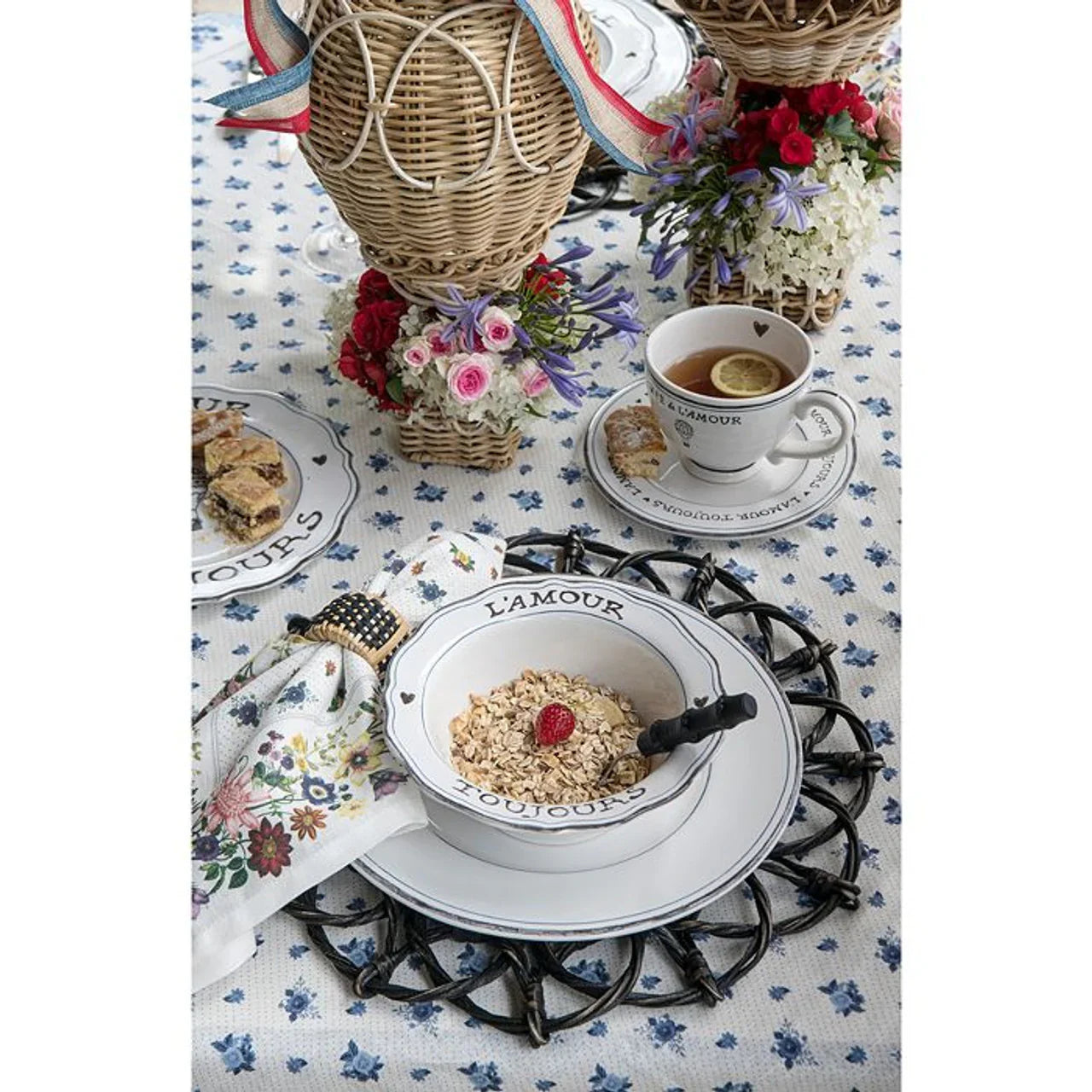 Juliska L'Amour Toujours Cereal/Ice Cream Bowl - Marcel’s Culinary Experience