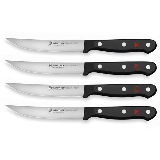 Wüsthof Gourmet 4 pc Steak Knife Set - Marcel’s Culinary Experience