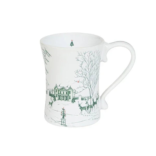 Juliska Country Estate Winter Frolic Mug - Evergreen - Marcel’s Culinary Experience