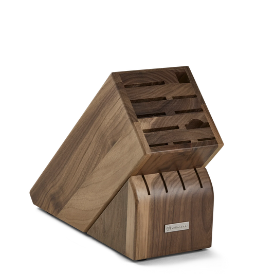 Wüsthof 15 Slot Walnut Knife Block - Marcel’s Culinary Experience