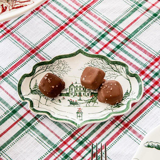 Juliska Country Estate Winter Frolic Tray - Evergreen - Marcel’s Culinary Experience