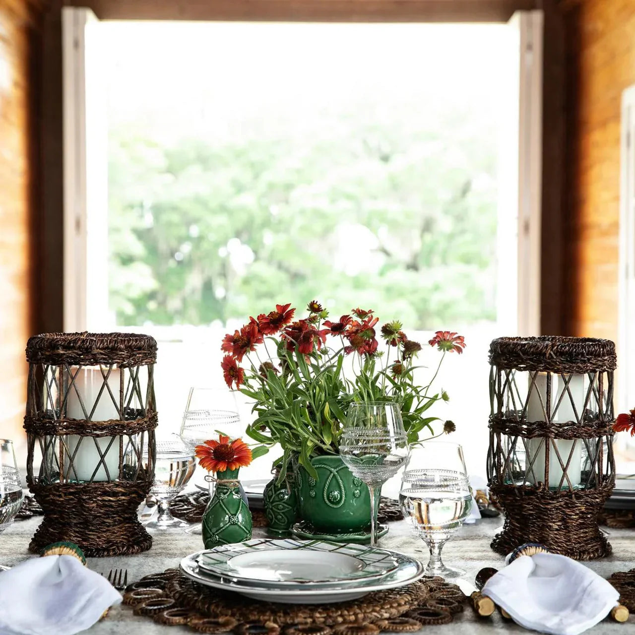 Juliska Veronica Beard Jardins Du Monde 7" Planter - Marcel’s Culinary Experience