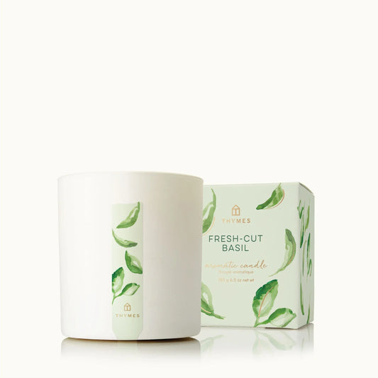 Thymes Fresh-Cut Basil Poured Candle - Marcel’s Culinary Experience