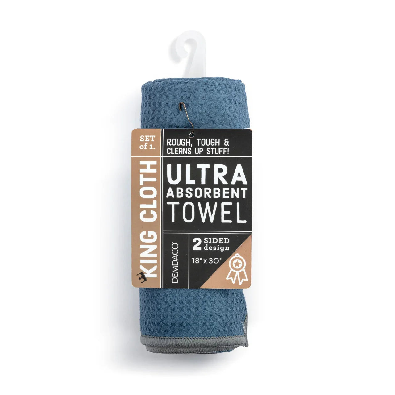 Men's Blue Absorbent Double Sided Towel Man Myth Legend - Marcel’s Culinary Experience