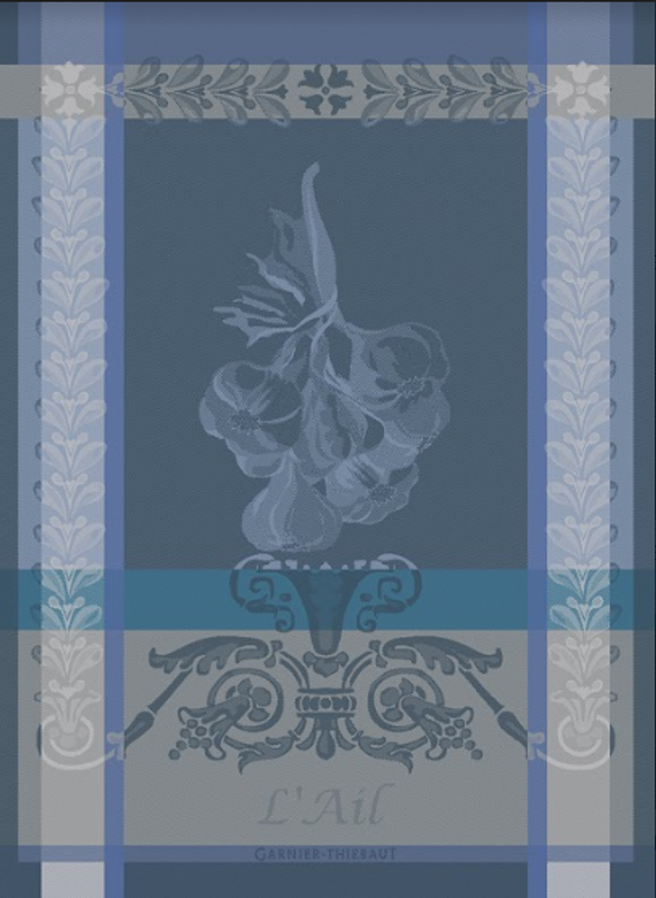 Garnier Thiebaut Ail Ardoise Kitchen Towel - Marcel’s Culinary Experience
