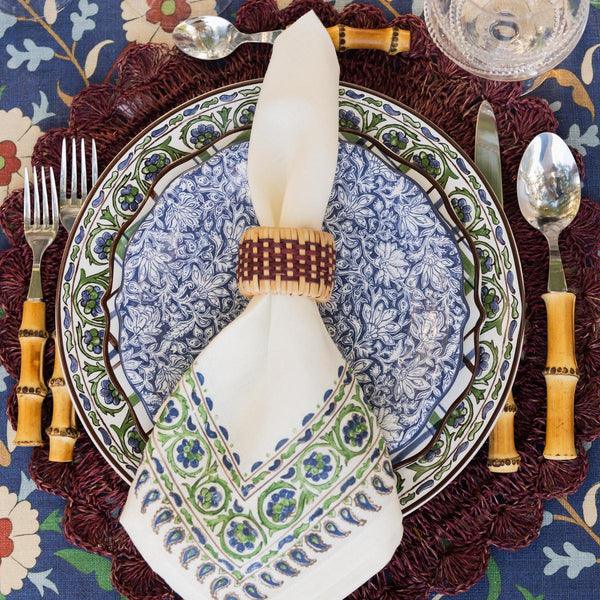 Juliska Veronica Beard Bohemian Vine Plates Set of 4 | Marcel's