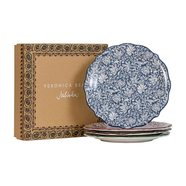 Juliska Veronica Beard Bohemian Vine Plates Set of 4 | Marcel's