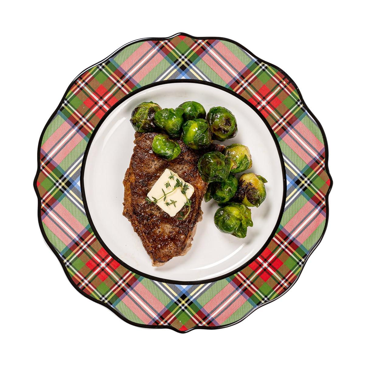 Juliska Stewart Tartan Dinner Plate - Marcel’s Culinary Experience