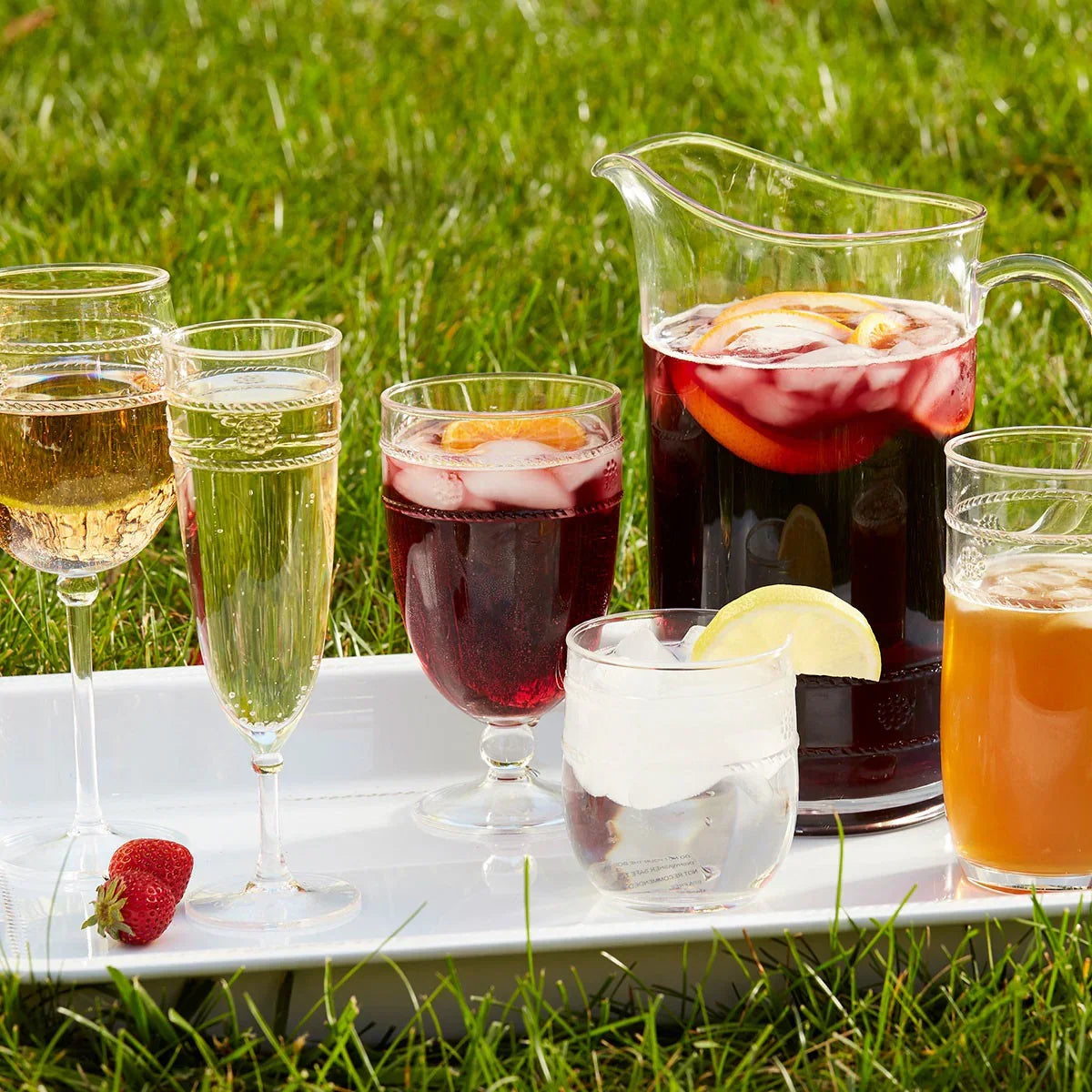 Juliska Isabella Acrylic Wine Glass - Marcel’s Culinary Experience