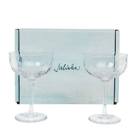 Juliska Puro Cocktail Coupe Set/2 - Marcel’s Culinary Experience
