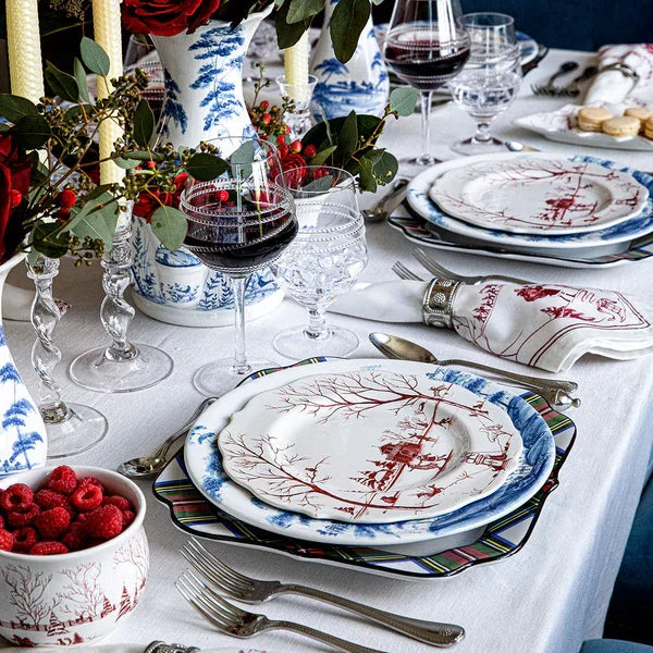 Juliska Country Estate Winter Frolic Dessert/Salad Plate - Ruby - Marcel’s Culinary Experience