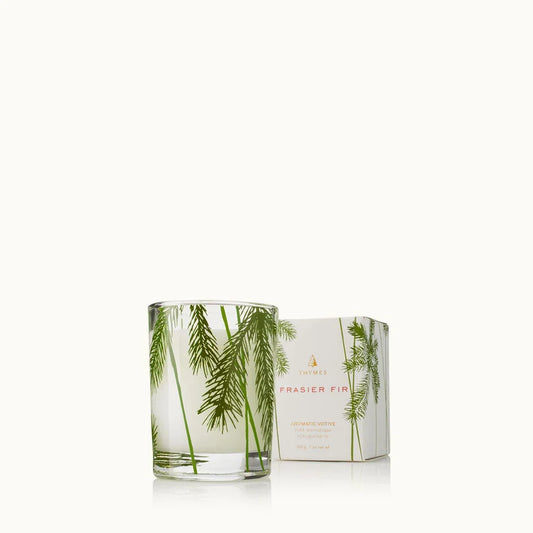 Thymes Frasier Fir Pine Needle Votive Candle 2oz - Marcel’s Culinary Experience