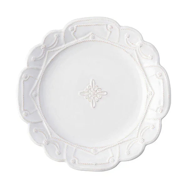 Juliska Jardins du Monde Dinner Plate - Whitewash - Marcel’s Culinary Experience