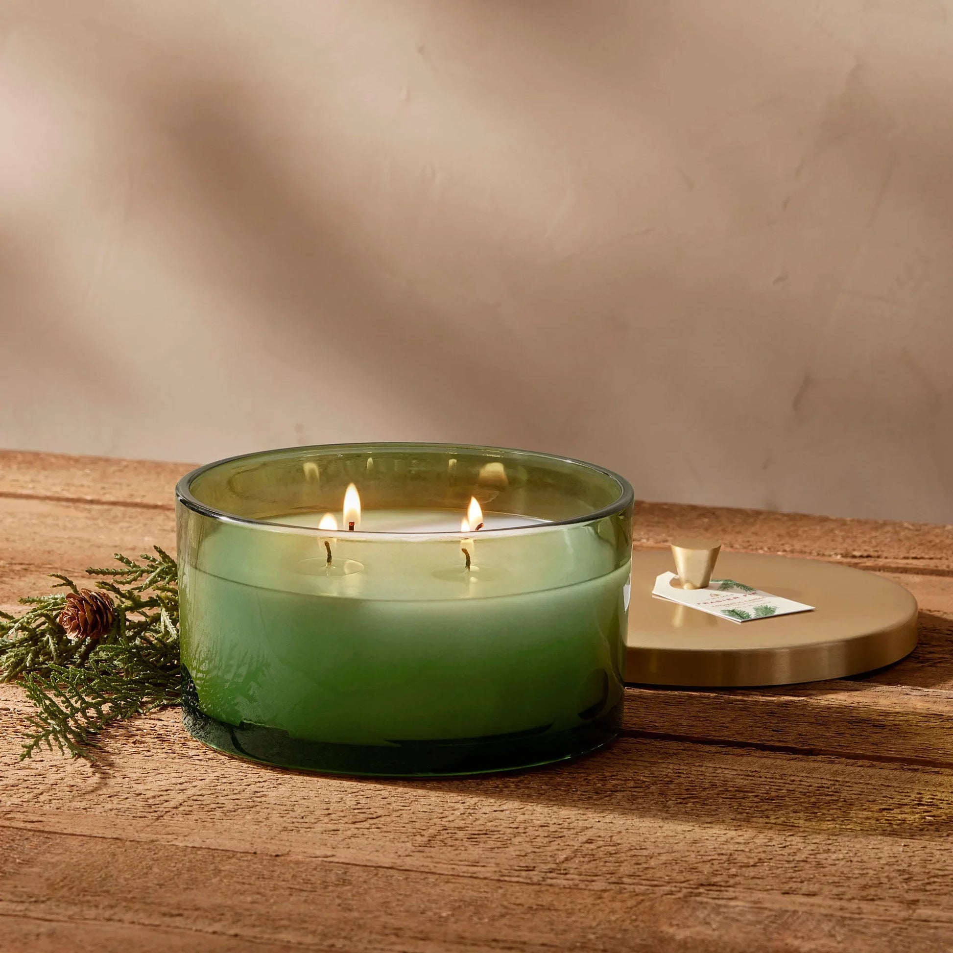 Thymes Frasier Fir Green 4-Wick Candle - Marcel’s Culinary Experience