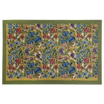 Couleur Nature Jardin Tea Towel Blue & Vert - Marcel’s Culinary Experience