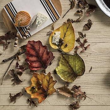 Juliska Forest Walk Leaf Plates Set/4 - Marcel’s Culinary Experience