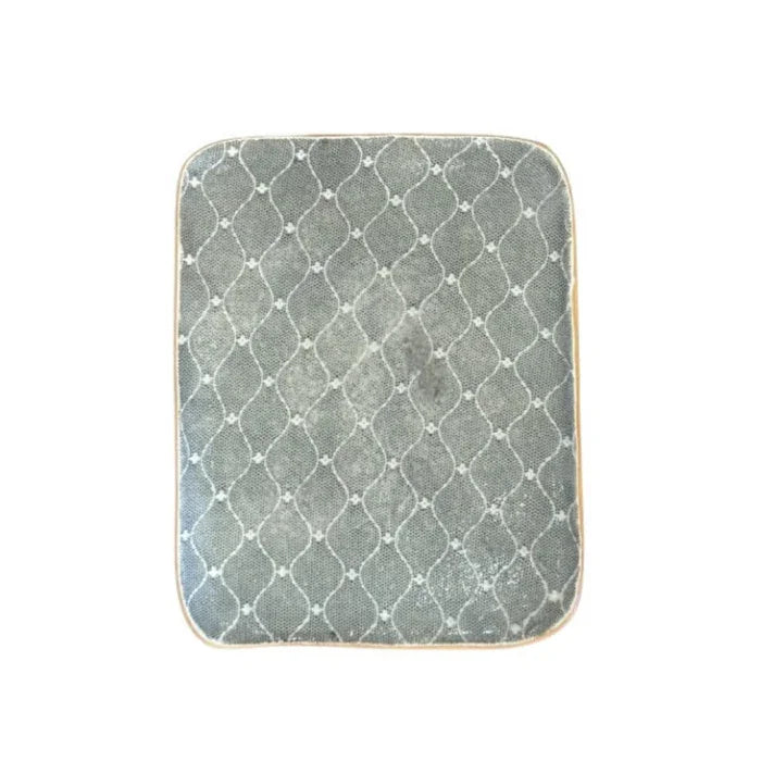 Terrafirma Tidbit Tray Arabesque Charcoal - Marcel’s Culinary Experience