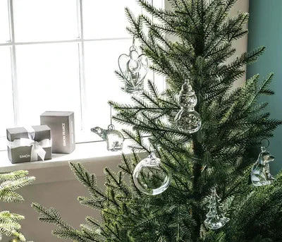 Simon Pearce Vermont Evergreen Ornament - Marcel’s Culinary Experience