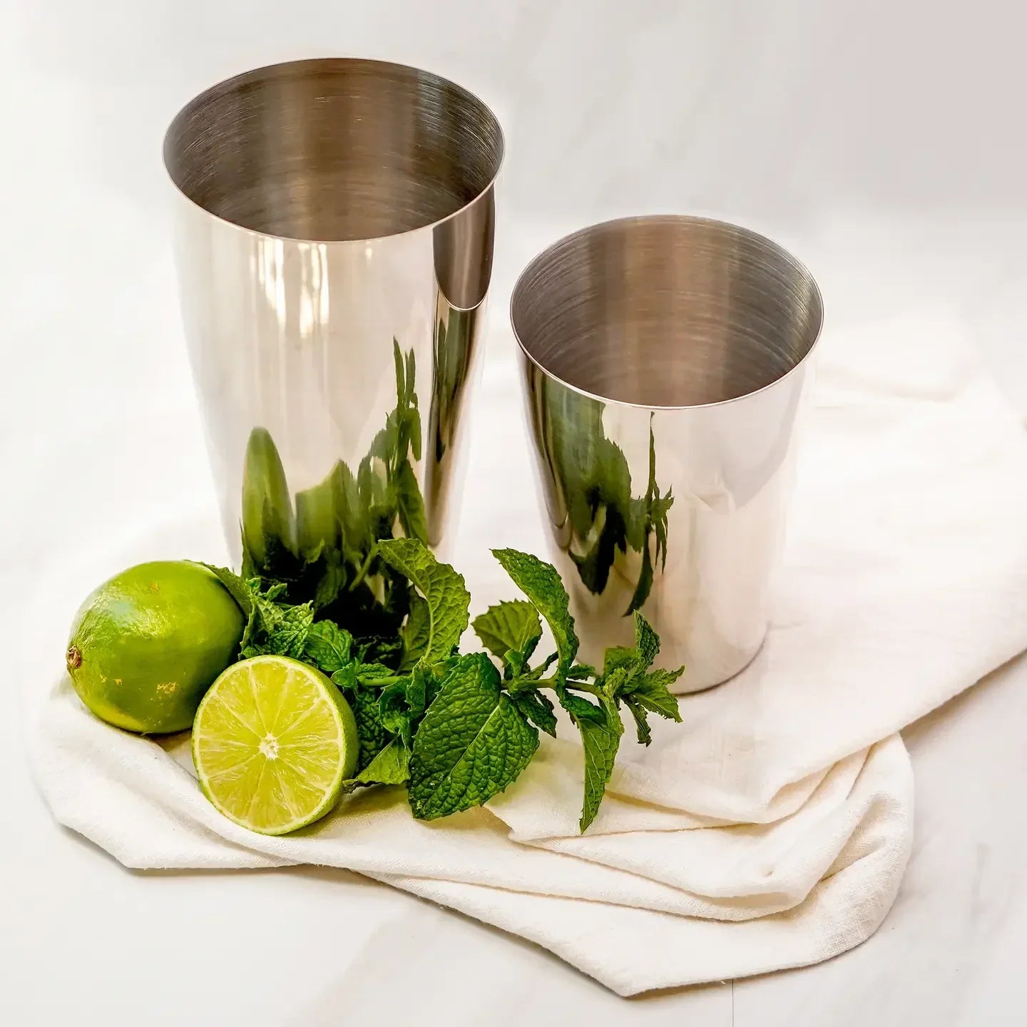 Stainless Steel Boston Shaker Weighted/Unweighted - Marcel’s Culinary Experience