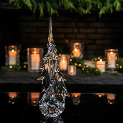 Simon Pearce Vermont Twist Evergreen 14" - Marcel’s Culinary Experience