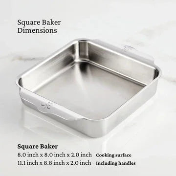 Hestan Provisions OvenBond Tri-ply Square Baker - Marcel’s Culinary Experience