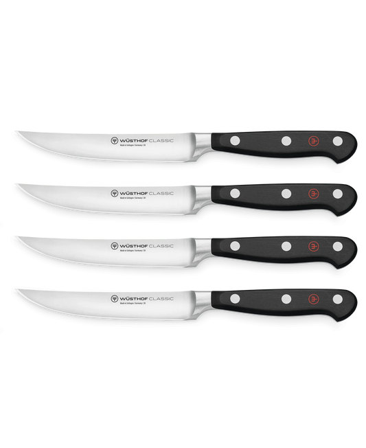 Wüsthof Classic 4 Piece Steak Knife Set - Marcel’s Culinary Experience