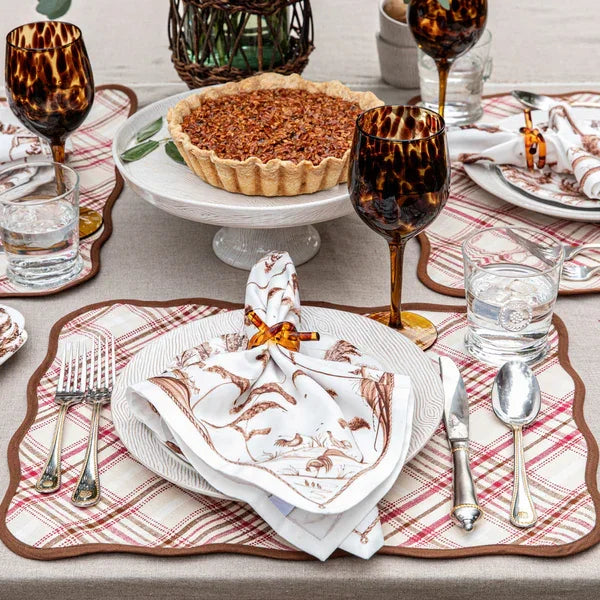Juliska Harvest Tartan Placemat - Marcel’s Culinary Experience