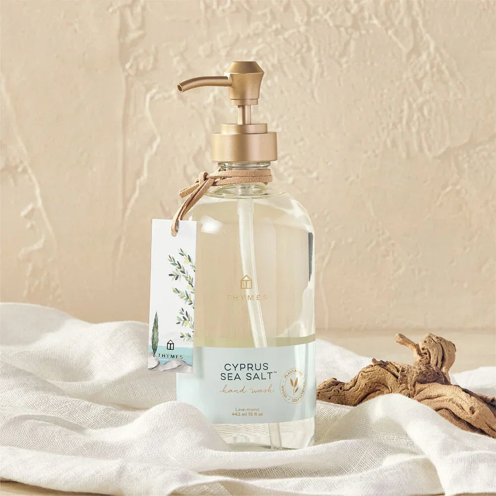 Thymes Cyprus Sea Salt Large Hand Wash - Marcel’s Culinary Experience
