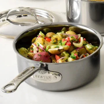 Hestan NanoBond® Titanium Stainless-Steel Saucepan 4 quart - Marcel’s Culinary Experience