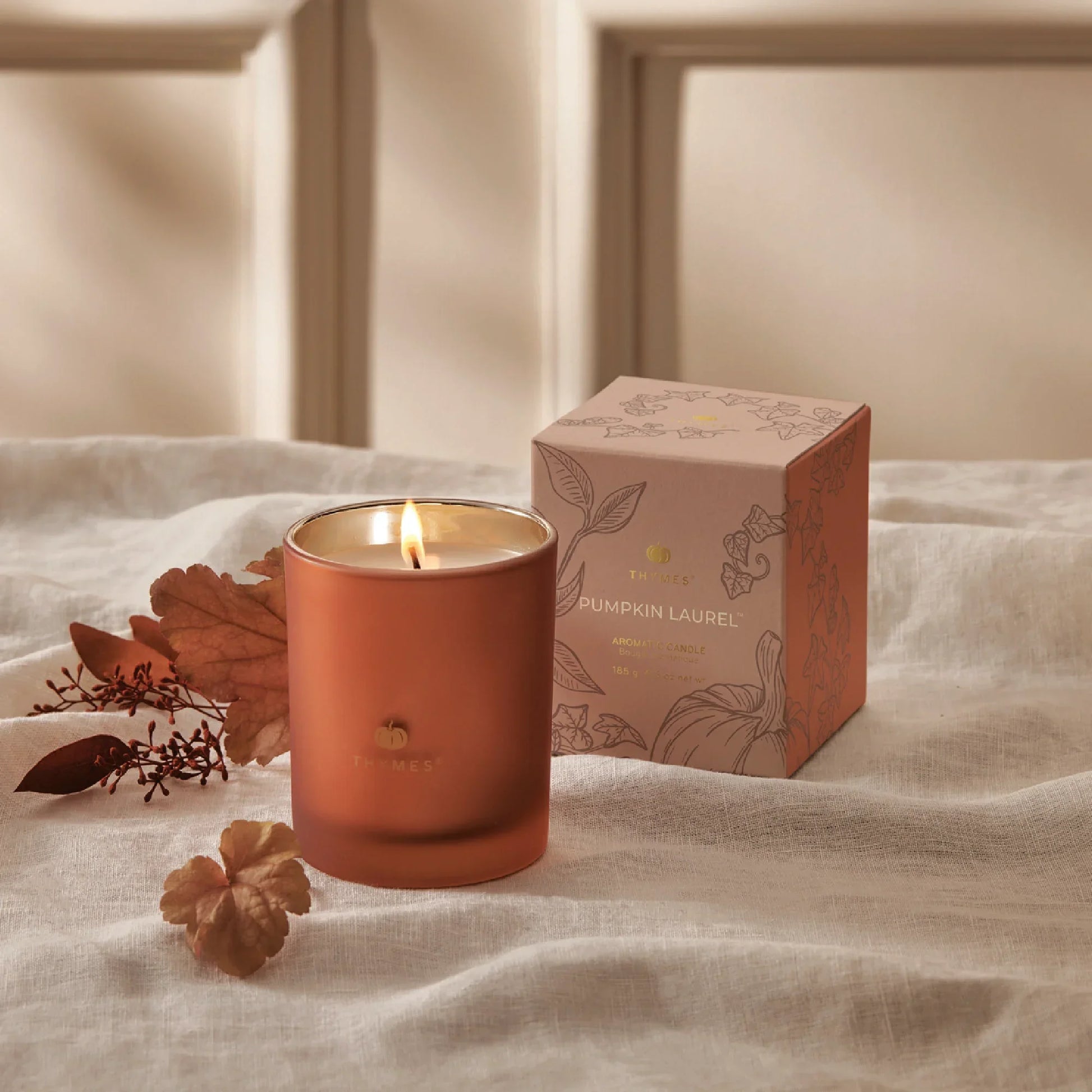 Thymes Pumpkin Laurel Aromatic Candle - Marcel’s Culinary Experience