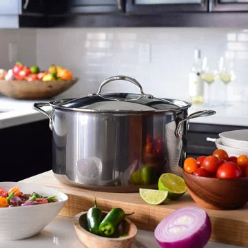 Hestan NanoBond® Titanium Stainless-Steel Stock Pot, 8 Quart - Marcel’s Culinary Experience