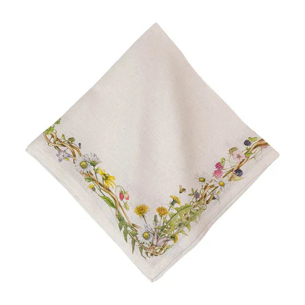 Juliska Meadow Walk Linen Napkin - Multi - Marcel’s Culinary Experience