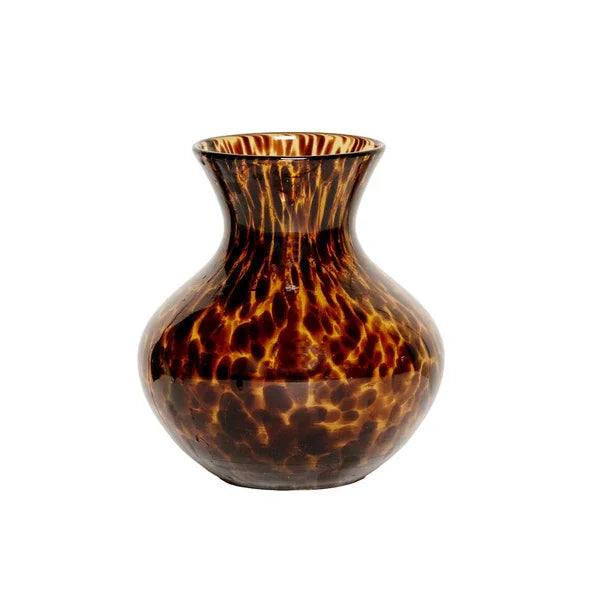 Juliska Puro 6" Vase - Tortoiseshell - Marcel’s Culinary Experience