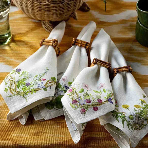 Juliska Meadow Walk Linen Napkin - Multi - Marcel’s Culinary Experience