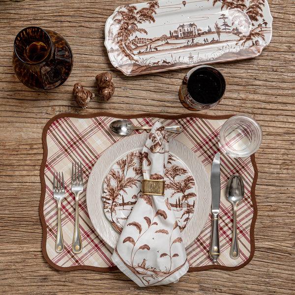 Juliska Harvest Tartan Placemat - Marcel’s Culinary Experience