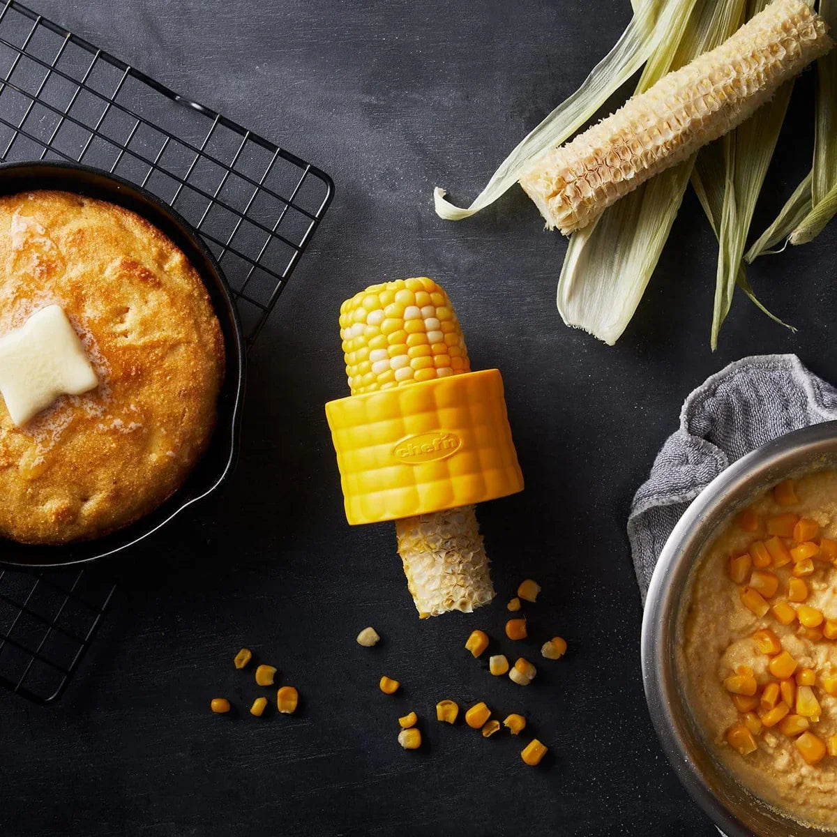 Chef'n Cob Corn Stripper - Marcel’s Culinary Experience