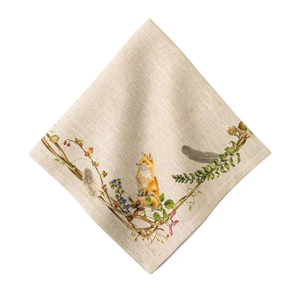 Juliska Forest Walk Napkin with Animals - Marcel’s Culinary Experience
