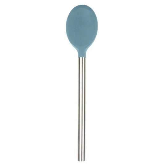 Tovolo Silicone Mixing Spoon SS Handle Blue Slate - Marcel’s Culinary Experience