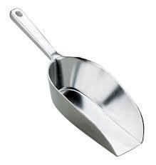 Flat Bottom Food Utility Scoop 7.5" - Marcel’s Culinary Experience